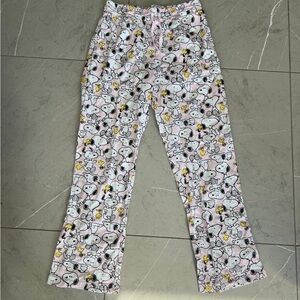 Snoopy Pajama Pants - Pink